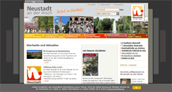 Desktop Screenshot of neustadt-aisch.de