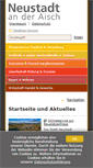 Mobile Screenshot of neustadt-aisch.de